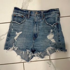 Abercrombie High Rise Mom Short (Curve Love)